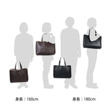 [Drama "restoran bermasalah" model Yoko Maki] SLOW Slow Tote Bag A4 bono Bono Bono Men's Ladies Tochigi Leather 49S39D