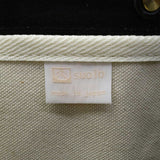 Suolo Bag suolo Shoulder Bag CROP tengah Crop Middle Tote Bag 2WAY Shoulder Diagonal A4 Pria Wanita Wanita Kanvas 5106