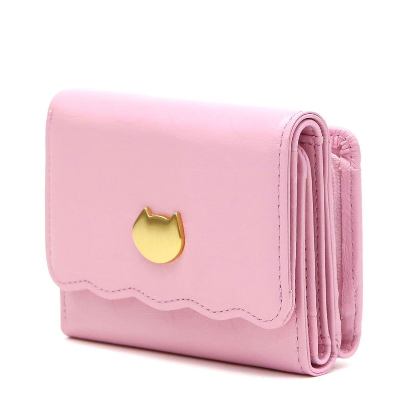 【Sale 30% OFF】Tsumori Chisato Carry Tri-Fold Wallet Ladies Brand Round Hem Mini Wallet Leather 57267