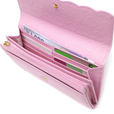 Chisato Tsumori wallet tsumori chisato carry long wallet Lady's brand round heme flashing long wallet leather 57268