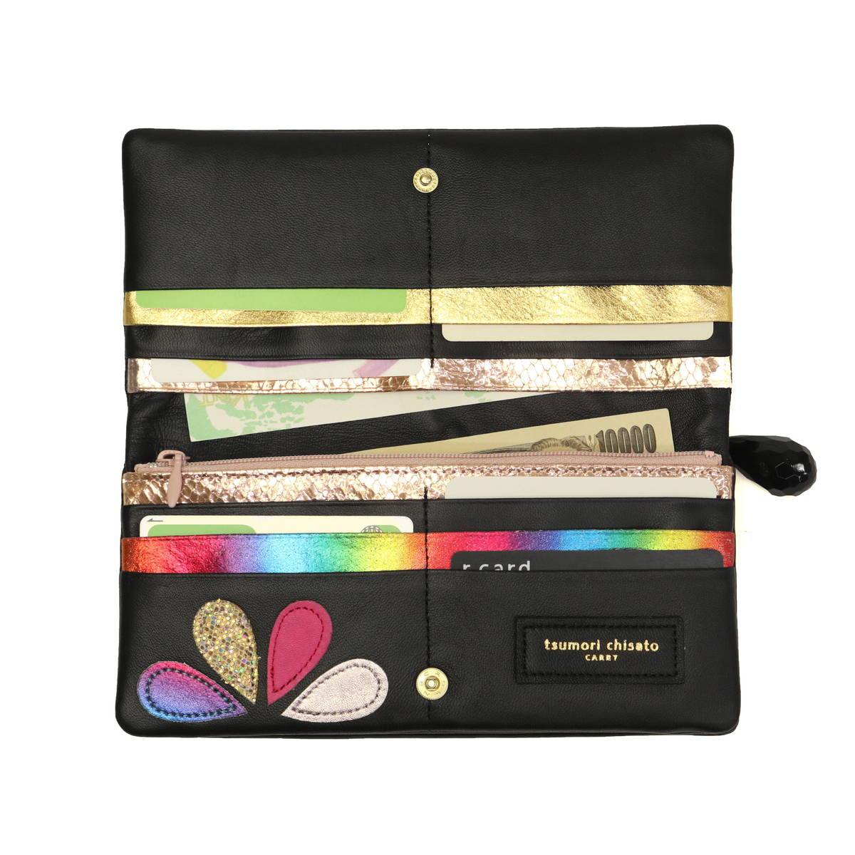 新品 tsumori chisato CARRY 長財布　ツモリチサトキャリー tsumori chisato CARRY ツモリチサト キャリー ドロップス 長