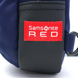 [Jepang tetap] Samsonite Merah Samsonite kantong mayat berat SEBELAH Jack 2 KANTONG MAYAT lelaki Wanita condong zip penutupan Samsonite 89139