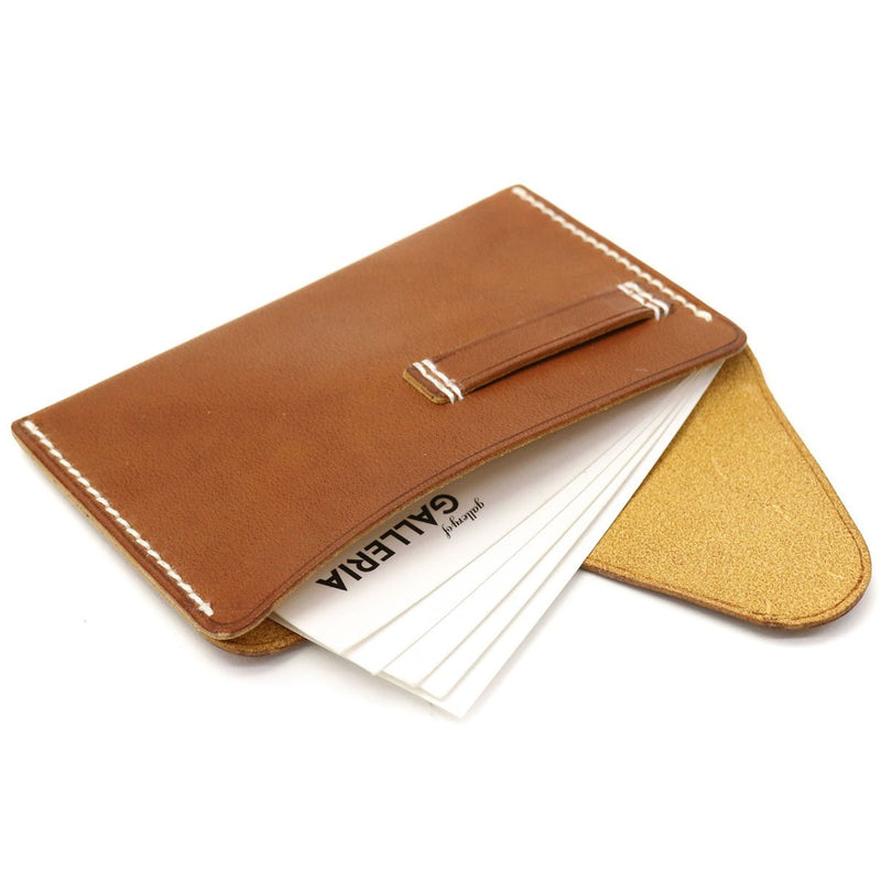 Arts & crafts business card holder Art & Crafts cards case slim elbamatt ACC Cardcase leather leather & Crafts mens ladies