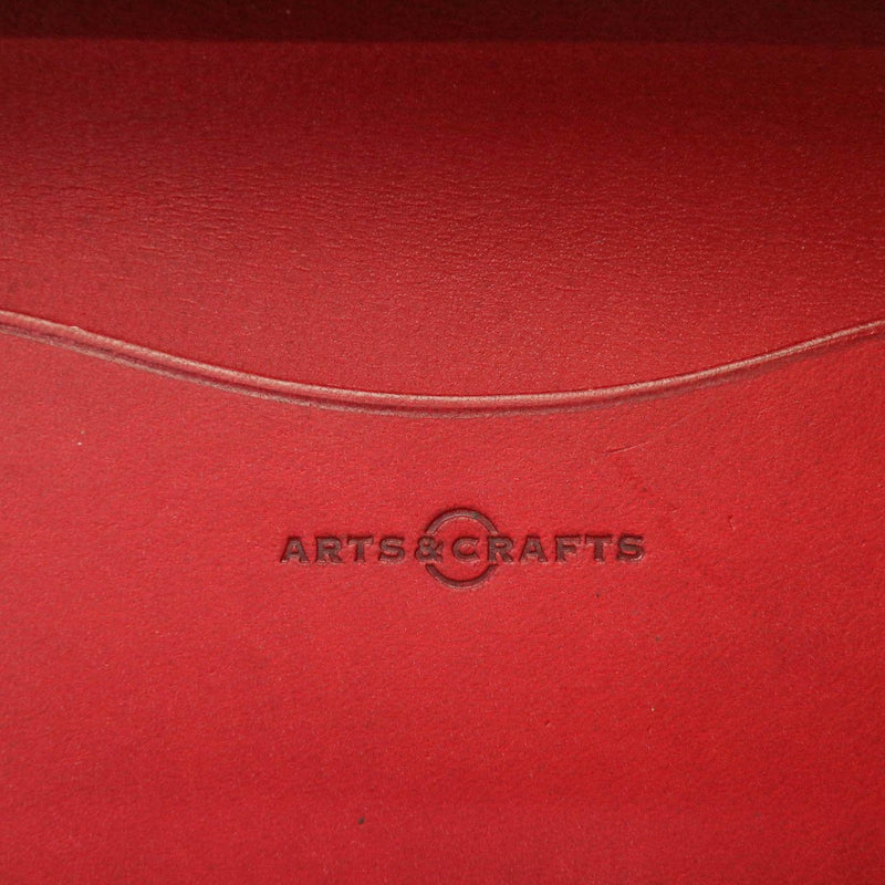 Arts & Crafts Wallet ARTS&CRAFTS Bi-fold Wallet ELBAMATT ACC BILLFOLD WALLET Mini Wallet Bi-fold Leather Genuine Leather Leather Arts & Crafts Men's Women's