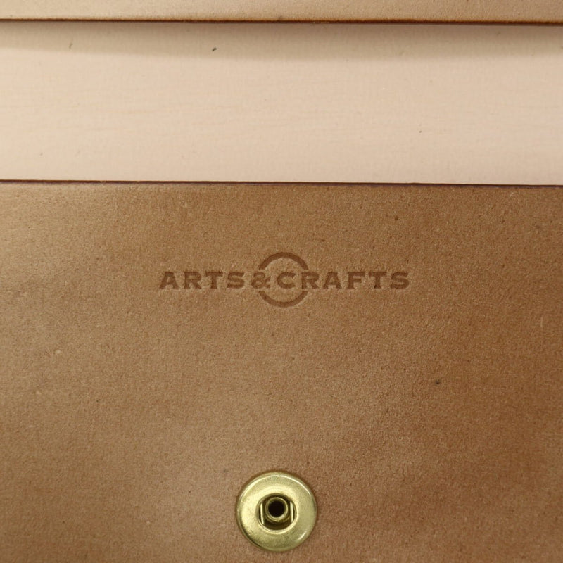 ARTS＆CRAFTS HANDSEWN CORDOVAN ACC W-POCKT CARD CASE名片夾