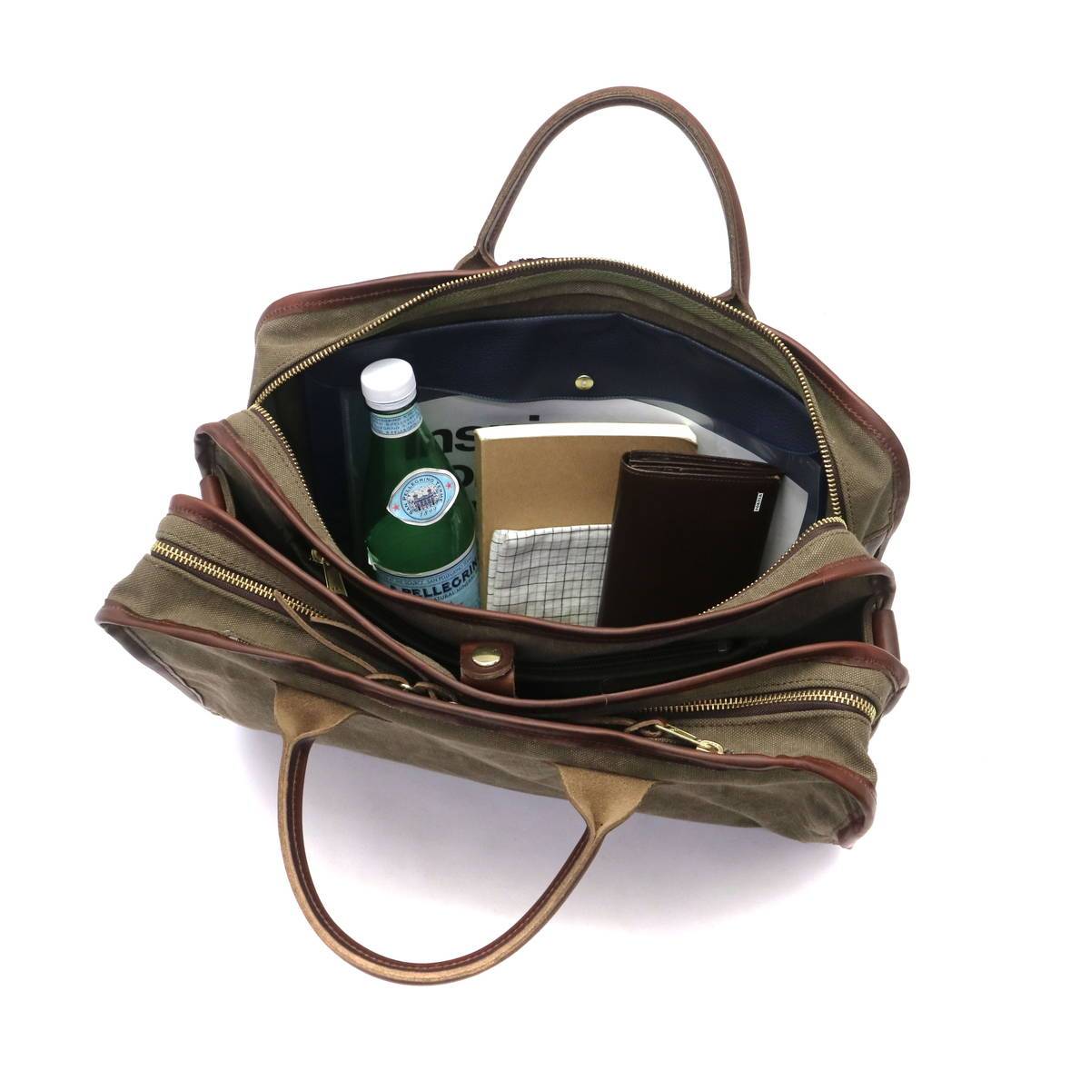 ARTS&CRAFTS アーツアンドクラフツ AGING CANVAS 3R BRIEFCASE