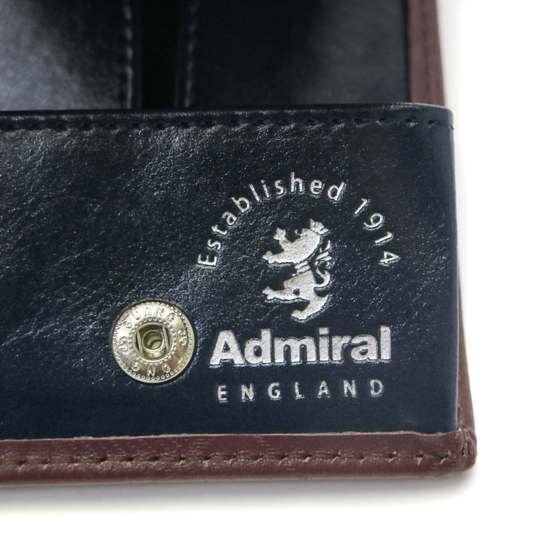 海军上将钱包 Admiral 硬币案例 硬币钱包 ADWI WALLET 真皮皮革男士 ADWI-03
