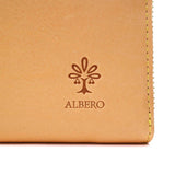 ALBERO NATURE Nature L-shaped zipper long wallet 5372