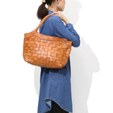 Rovita Robita Bag Tote Bag Mesh Leather Tote Women's L Size AN-056L