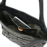 Lovita robita bag tote bag mesh leather tote ladies S size AN-056S
