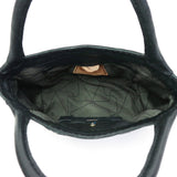 Lovita robita bag tote bag mesh leather tote ladies S size AN-056S