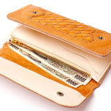 Rovita Robita Wallet Wallet Women's Mesh Leather Robbita AN-103