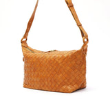 Lovita robita bag Bahu beg Robbyta Diagonal bag Ladies Diagonal leather mesh bag L size AN-155L