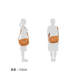 Robita Robita Bag Shoulder Bag Shoulder Lobbyta Diagonal Cliff Bag Ladies Diagonal Leather Mesh Bag M Size AN-155M