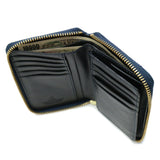 NELD Nerd, two wallet, wallet, round fastener box, box type, CAMO CAMO, CAMO, Ladies, AN128.