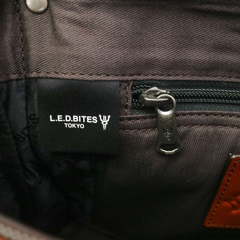 L.E.D.BITES L.E.D.BITES COW H'shoulder bag B-128A