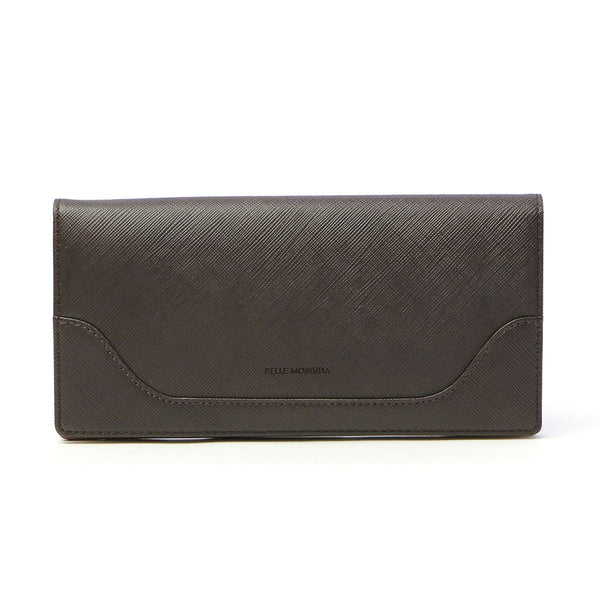 Leather Barca バルカペレモルビダ BA110 which there is a ペッレモルビダ PELLE MORBIDA wallet モルビダ long wallet men coin purse in