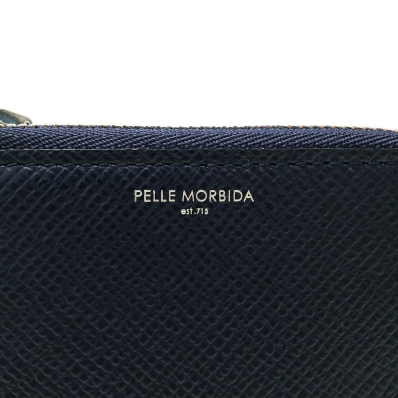 PELLE MORBIDA Wallet coin case Morbida L-shaped fastener L-shaped Purse Men's Women's leather Barca Barca Pere Morvida BA313