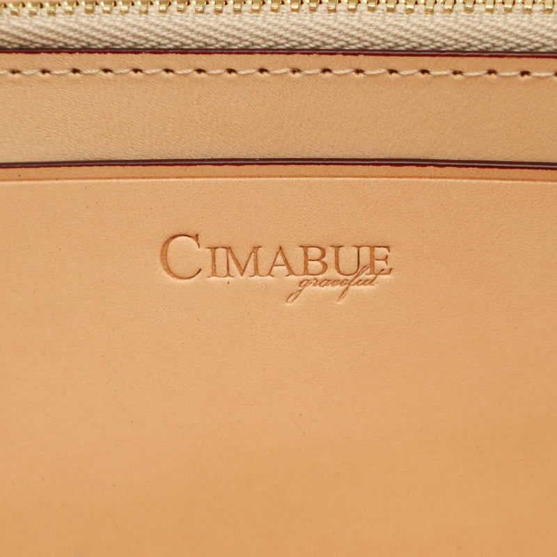 CIMABUE graceful Cimabue graceful aniline cordovan round zipper long wallet 15194