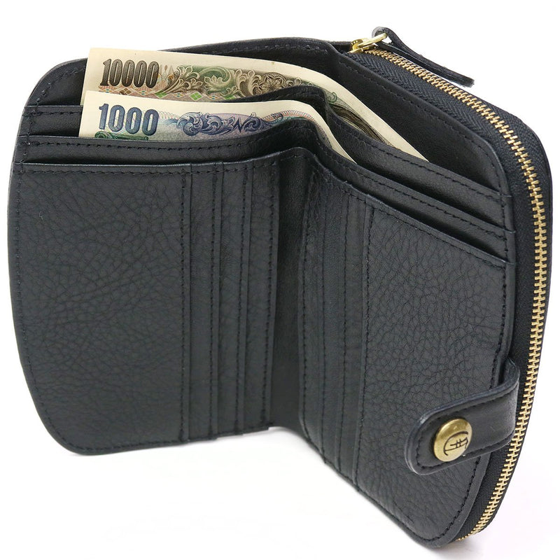 Creed orchid folio wallet CLEDRAN wallet MIEL ミエルクレドランブランドレディース real leather CL-2406