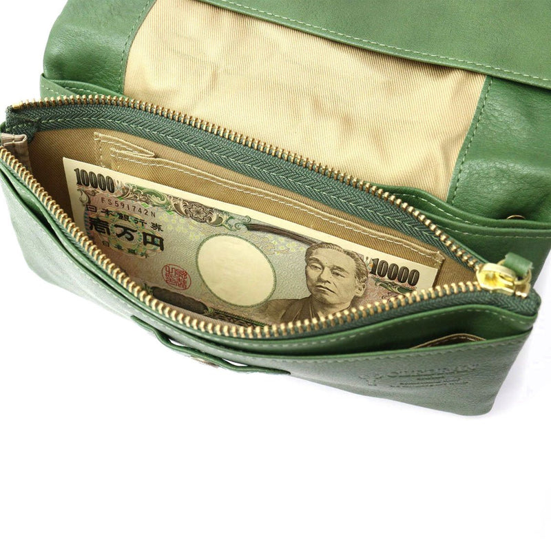 It is shoulder bag Lady's wallet bag wallet shoulder mini-shoulder real leather CL-2456 at creed orchid bag CLEDRAN wallet pochette 2WAY pochette ECRA Eclat mini-shoulder bias