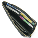 Credran Wallet CLEDRAN Long Wallet ECRI Ekuri L-Shaped Fastener Women's LONG WALLET Genuine Leather CL-2726