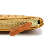 Credlan dompet lama dompet kulit asli ECRI ekri berbentuk L zip wanita LAMA DOMPET CL-2726