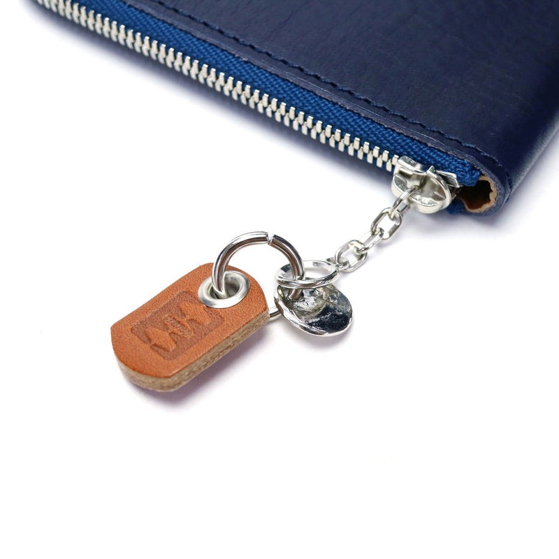 Diri dompet KEJANG L bentuk zip dompet bi-lipat dompet itali Kecilkan Kulit asli kulit pendek dompet lelaki Wanita ikenohana perak kedai kulit Cr-167