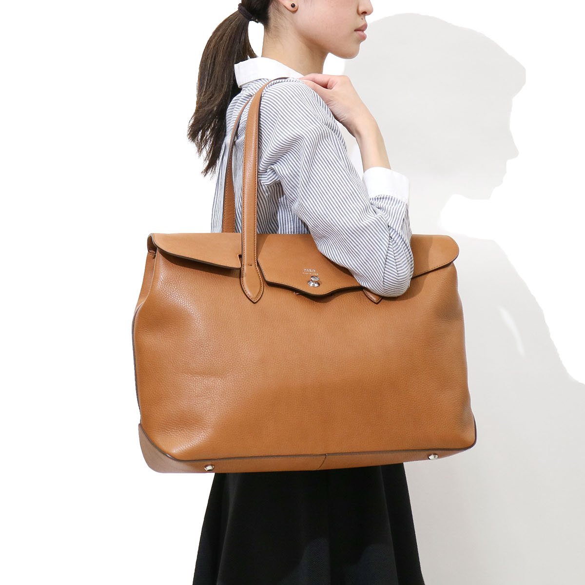 ファーロ トートバッグ FARO トート バッグ FRATELLI MOUSSE フラテッリ ムース B4 革 レザー メンズ レディース –  GALLERIA Bag&Luggage