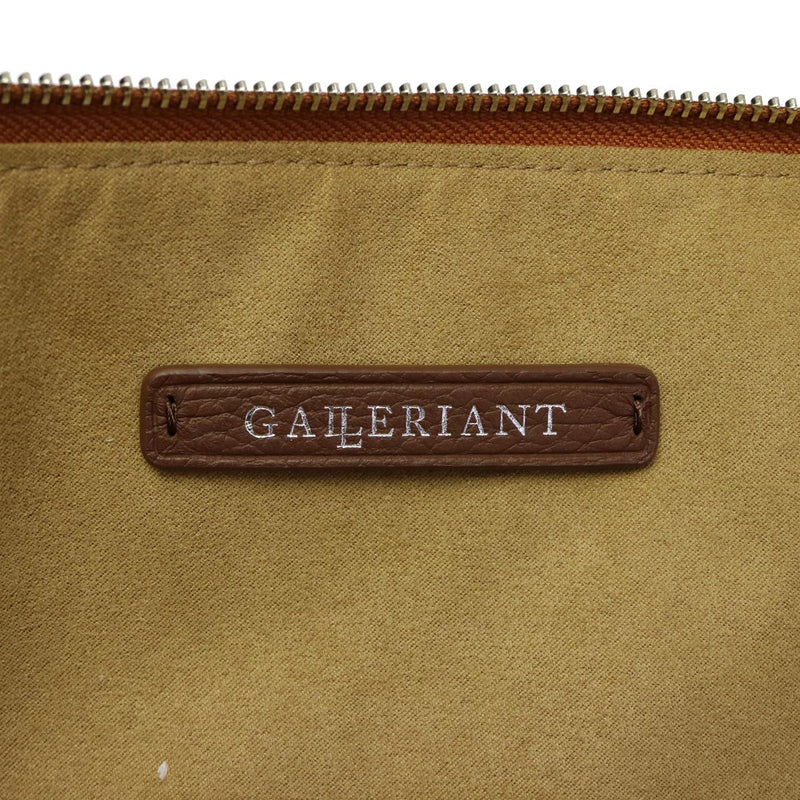 [授權轉銷商] 加勒里安特 GALLERIANT 離合器袋 Sottile 子袋第二袋真皮男士女士 GLS-3830。