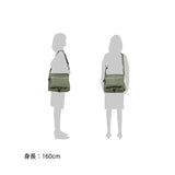 Sak肩包SAC访问2袋吊袋A4光光防水zip出妇女的H-1620
