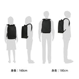 [日本正版] 案例背包案例背包 Reform 背包 2 15 英寸 Tensaerlite 改造背包 2 PC 存储笔记本电脑男士女士通勤 37181004