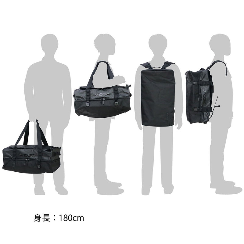 [日本正品] Incase手提包Incase波士頓手提包背包TRACTO Split Duffel 60L行李袋2WAY男士大容量旅行旅行INTR20046