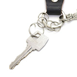 Kasut FESON FESON Bella gantungan kunci shoehorn selipar telefon bimbit gantungan kunci van kulit lelaki kulit wanita kulit asli KH02-006