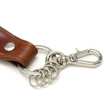 Kasut FESON FESON Bella gantungan kunci shoehorn selipar telefon bimbit gantungan kunci van kulit lelaki kulit wanita kulit asli KH02-006