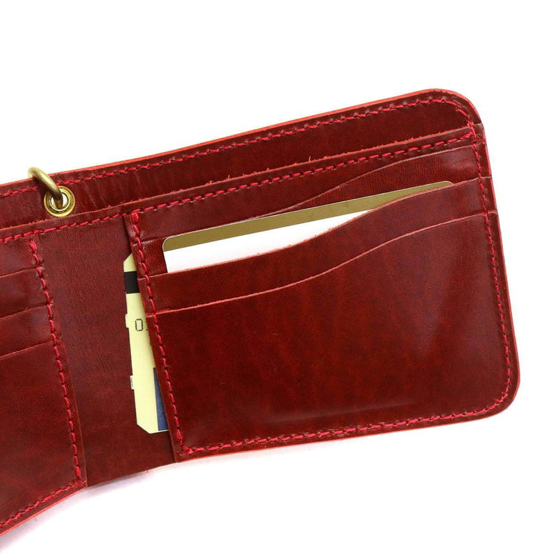 革蛸オリジネーター 台形ショートワレット 二つ折り財布