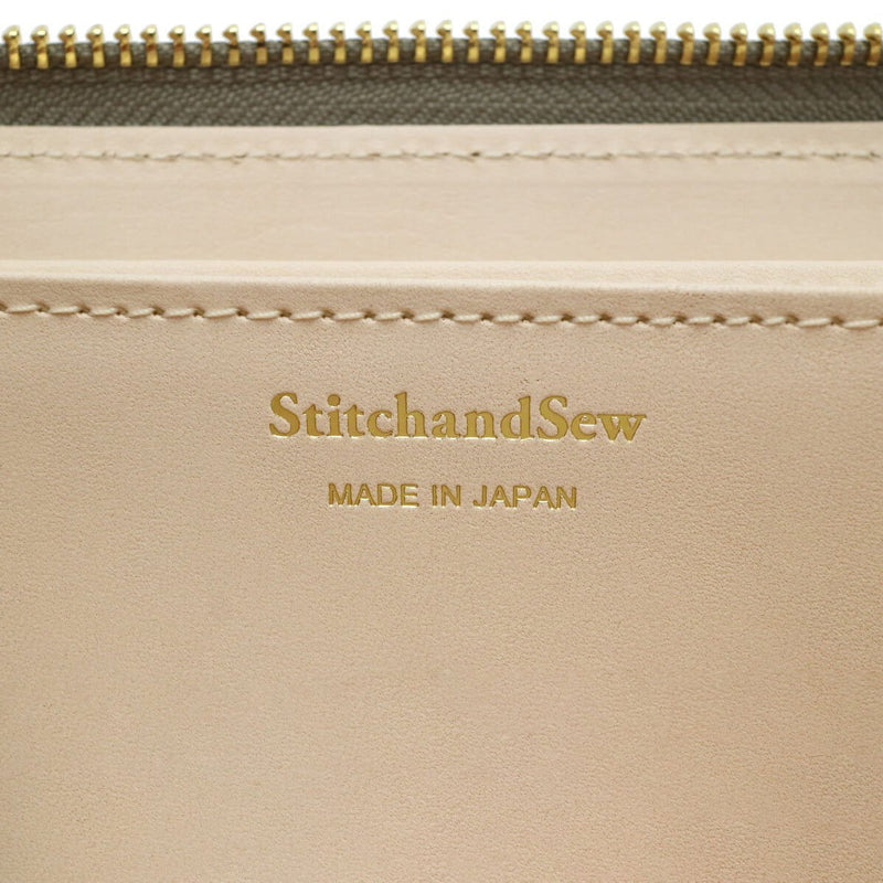 StitchandSew 縫合和鋸大拉鍊錢包 LW103。