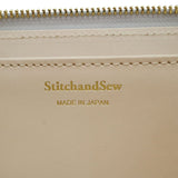 StitchandSew缝线应用软件的拉链长的钱包LW200
