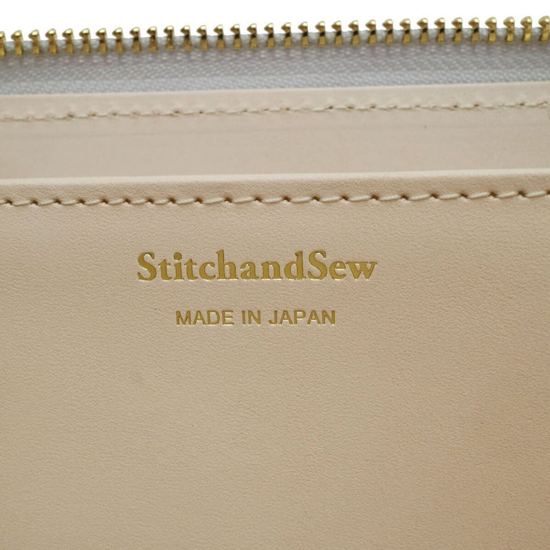 StitchandSew 缝合和锯圆形拉链钱包 LW200