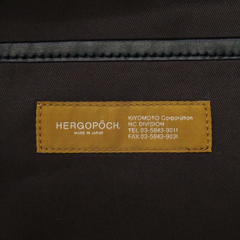 [Penjual Biasa] Beg Ergopoch HERGOPOCH 2WAY Tote Bag Merge Series Merge Business Tote Commuter A4 Shoulder Men's Leather Original Leather Leather MG-PT