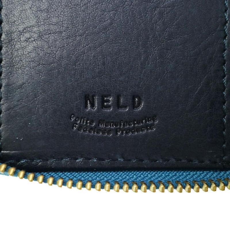 NELD 비즈니스 드 MINERO 미니 Nero bi-fold wallet AN181