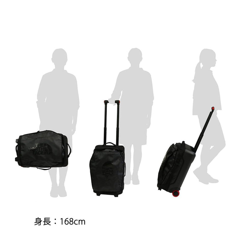 [日本真正】北脸车袋北脸的大小S软滚雷22英寸的执行情况滚雷22 40升外北脸2-晚的短期旅行的旅行NM81810