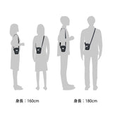 [Jepun Asli] Muka Utara Wajah UTARA Beg Bahu Tali Bahu ACC Pocket Pouch 0.7L Wanita Lelaki Diagonal Lampu Gantung dan Tali Bahu Ringan Aksesori Pocket NM91552