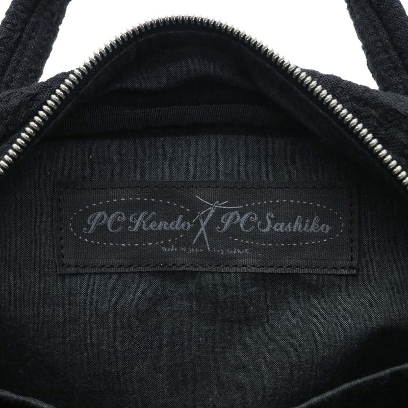 ポータークラシック ハンドバッグ Porter Classic バッグ SASHIKO HAND BAG W PLATINUM RIVETS プラチナリベット レディース 刺し子 日本製 PC-032-798