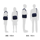 Porter经典的单肩包波特的经典muatsu牛顿SASHIKO肩袋真正的树牛顿的肩膀斜的2层的男女装迷你肩sashiko日PC-050-958