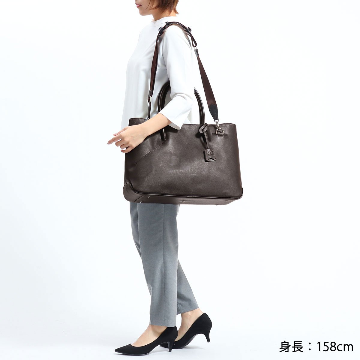 Zara soft leather city bag sale