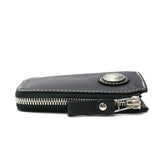 Red moon key case REDMOON L character fastener slender key case case cowhide real leather men leather leather RM-LZKC-L