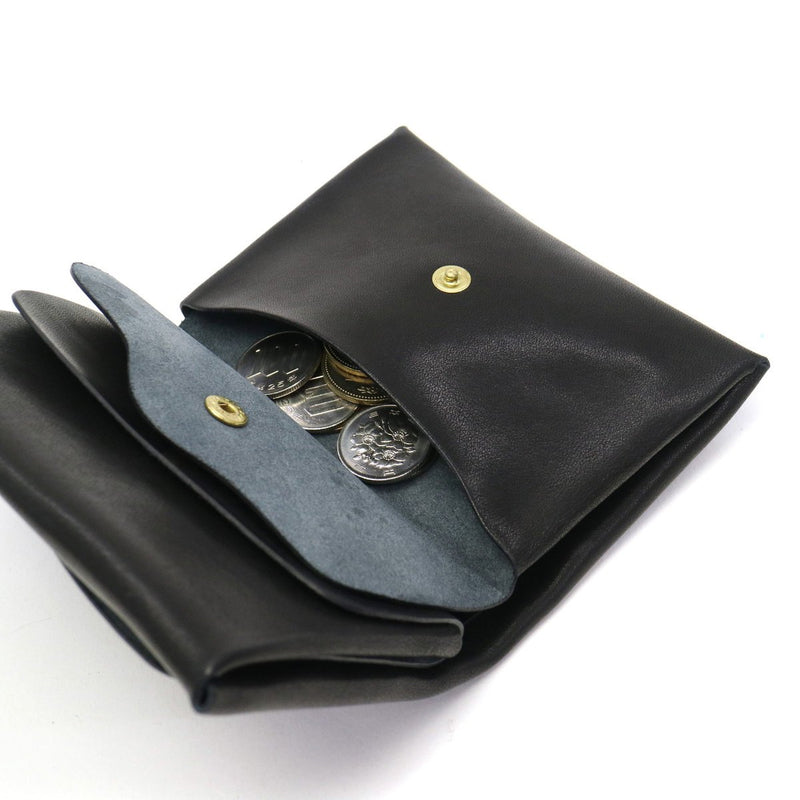 Red Moon Bifold Wallet REDMOON Wallet SHORT WALLET Wallet Short Wallet With Coin Purse Men's Leather Cowhide Ghost S-GT2
