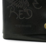 Red Moon Bi-fold Wallet REDMOON Wallet SHORT WALLET Wallet Short Wallet Ghost Layered Model Coin purse Men's Leather Cowhide Ghost S-GT3