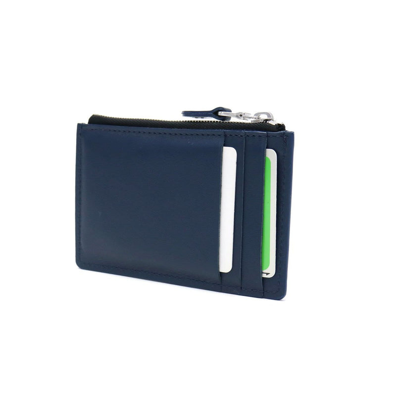 Pasokan standard STANDARD SUPPLY case card case slim skin leather coin case coin purse slim slim pria wanita ZIP TOP CARD CASE S card & coin case